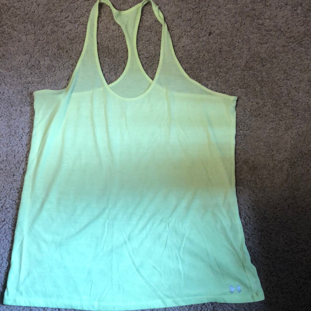Razor back tank top
